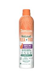 TropiClean Natural Flea & Tick Gentle Mist Spray for Cats 14oz