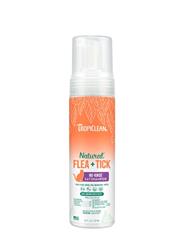 TropiClean Natural Flea & Tick No Rinse Shampoo for Cats 7.4oz