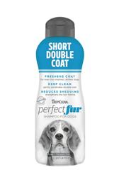 TropiClean PerfectFur Short Double Coat Shampoo for Dogs 1ea/16 oz