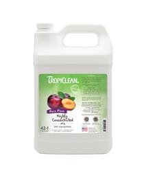 Tropiclean High Concentrate Shampoo, Pure Plum, 1 Gallon