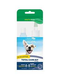TropiClean Fresh Breath Total Care Oral Gel Kit for Dogs