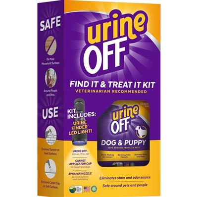 TropiClean Urine Off Dog & Puppy Find It Treat It Kit 1ea/500 Ml