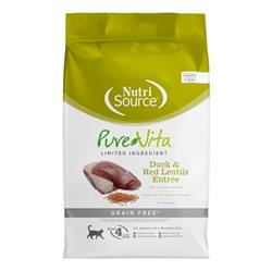 PureVita Grain Free Duck & Red Lentils Cat Food 4LBS