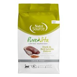PureVita Grain Free Duck and Red lentils Dry Cat Food 12LBS