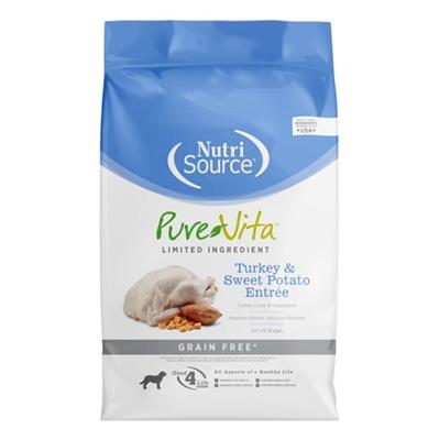 Pure Vita Grain Free Turkey & Sweet Potato 12lb