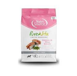 PureVita LID Grain Free Dry Dog Food Salmon & Peas Entrée 25lb