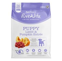 Pure Vita Grain Free Lamb & Pumpkin Puppy Food, 12LB