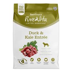 PureVita Dog Grain Free Duck & Kale 12lbs