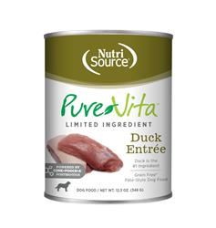 PureVita Duck Entree Grain Free Wet Dog Food 12.3OZ - 12 PACK