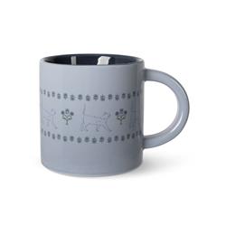 CAT STONEWARE MUG