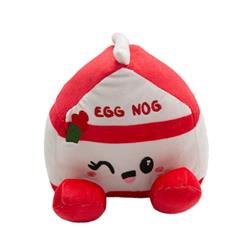 SnugArooz Tipsy Egg Nog Plush Dog Toy