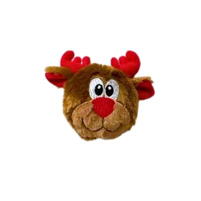 ThoozyPet Holiday Reindeer 4" Hide-A-Ball Dog Toy