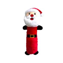 ThoozyPet Holiday Santa 12" Plush Dog Toy