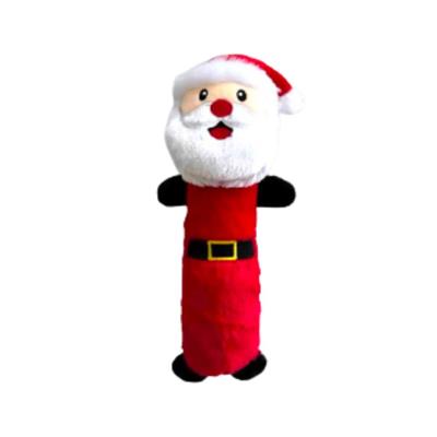 ThoozyPet Holiday Santa 12" Plush Dog Toy