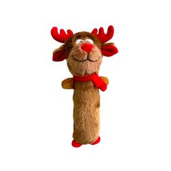 ThoozyPet Holiday Reindeer 12" Plush Dog Toy