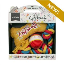 Tall Tails Let's Celebrate 3-Pieces Gift Set Toys