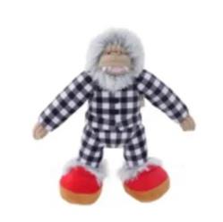 Tall Tails Yeti in Pajamas, Plush Dog Toy, 14-in
