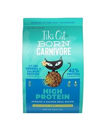 Tiki Pet Cat Carnivore Grain Free Herring and Salmon 2.8lbs.