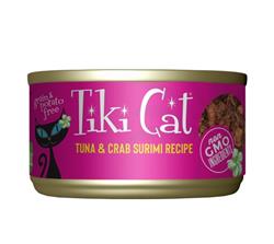 Tiki Pets Cat Lanai Grill Tuna Crab 2.8oz. (Case of 12)