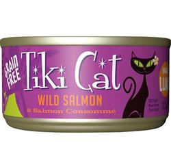 Tiki Pets Cat Hanalei Luau Salmon 2.8oz. (Case of 12)