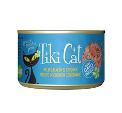 Tiki Pets Cat Napili Luau Salmon and Chicken 6oz. (Case of 8)