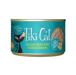 Tiki Pets Cat Puka Luau Succulent Chicken 6oz. (Case of 8)