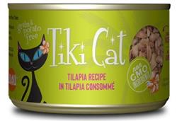 Tiki Pet Cat  Kapi'olani  Luau Tilapia 6oz. (Case of 8)