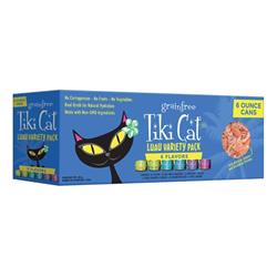 Tiki Pets Cat Luau 6oz. Variety Pack (Case of 8)