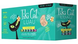 Tiki Pets Cat Luau Emma Variety Pack 2.8oz. (Case of 12)