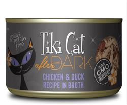 Tiki Pets Cat After Dark Chicken and Duck 5.5oz. (Case of 8)