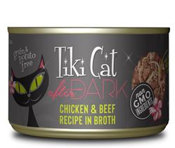 Tiki Pets Cat After Dark Chicken and Beef 5.5oz. (Case of 8)