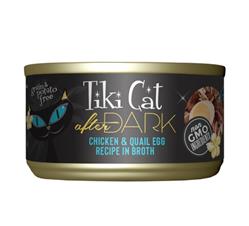 Tiki Pets Cat After Dark Chicken and Quail 2.8oz. (Case of 12)