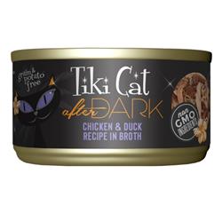 Tiki Pets Cat After Dark Chicken and Duck 2.8oz. (Case of 12)