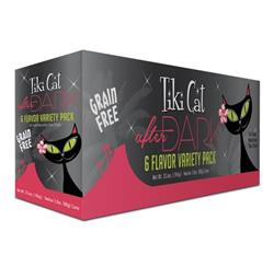 Tiki Pets Cat After Dark 5.5oz. Variety Pack (Case of 8)
