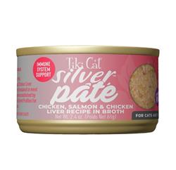 Tiki Cat Can Silver Pate Chicken & Salmon 2.4oz