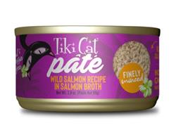 Tiki Pet Cat Luau Pate Wild Salmon 2.8oz. (Case of 12)