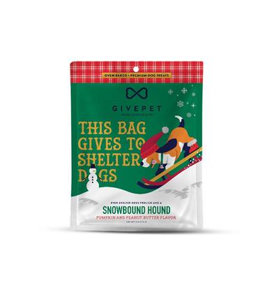Snowbound Hound 6 Oz. Crunchy Holiday Dog Treat