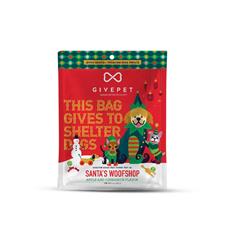 Santa"s Woofshop 6 Oz. Crunchy Holiday Dog Treat