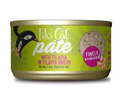 Tiki Pet Cat Luau Pate Tilapia 2.8oz. (Case of 12)