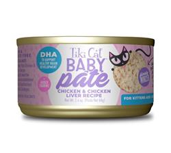 Tiki Pet Cat Pate Kitten Chicken Liver 2.4Oz (12 per unit)