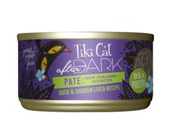 Tiki Pets Cat After Dark Duck & Chicken Liver Pate 3oz. (Case of 12)