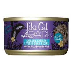 Tiki Pet Cat After Dark Pate Chicken 3Oz (12 per unit)