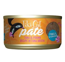 Tiki Pets Cat Grill Tuna and Prawn Pate 2.8oz. (Case of 12)