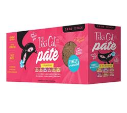 Tiki Pets Cat Grill Pate 28oz. Variety Pack (Case of 12)