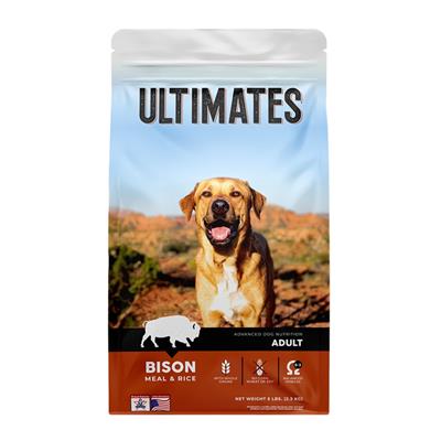 Pro Pac Ultimates Dry Dog Food Bison & Rice 5lb