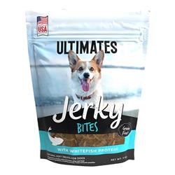 Pro Pac Dog Ultimates Jerky Bites Whitefish 7oz.