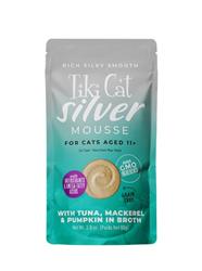 Tiki Cat Silver Mousse with Tuna, Mackerel & Pumpkin in Broth Wet Cat Food Pouch 2.8 oz