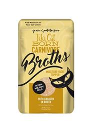 Tiki Pets Cat Chicken in Broth 1.3oz. Pouch (Case of 12)