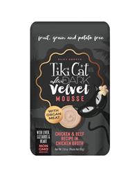 Tiki Cat After Dark Velvet Mousse Chicken & Beef Cat Food, 80g