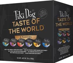 Tiki Pets Dog Gourmet 3oz. Variety Pack (Case Of 10)